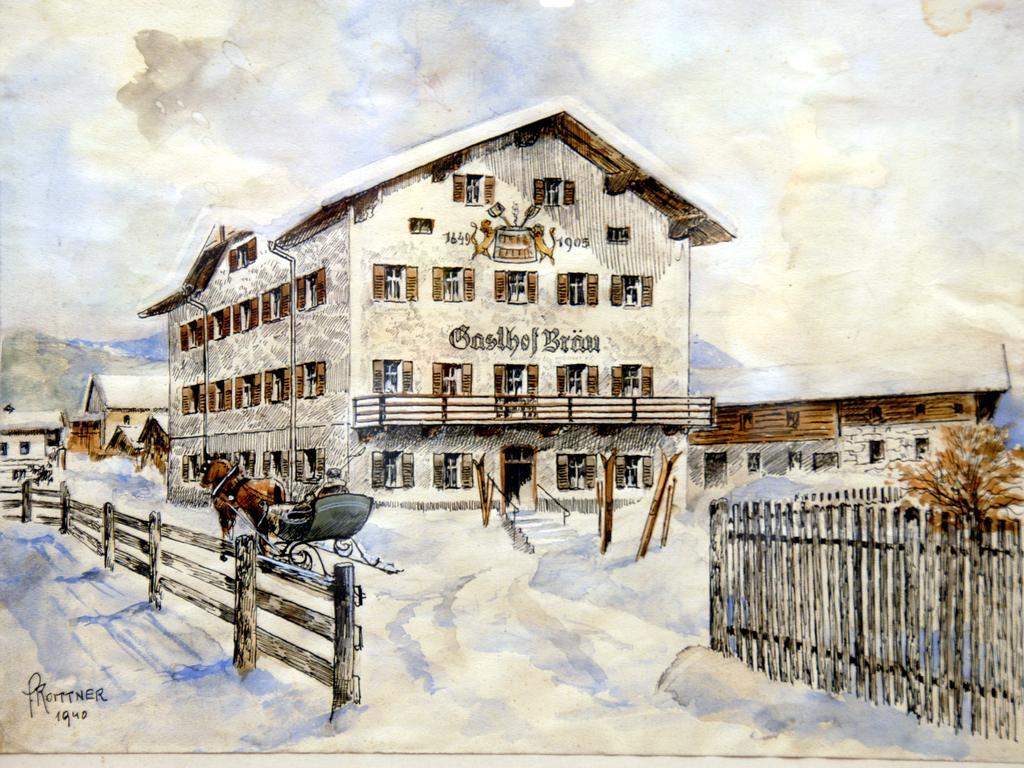 Hotel Braeuwirt Кирхберг Экстерьер фото